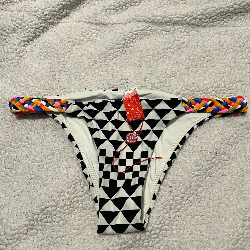 NWOT. Red Carter Bikini Bottom